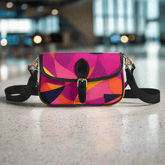 Munich Buckle Flap Shoulder Bag - Airline Series